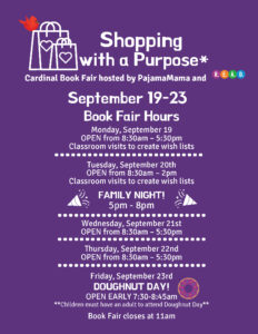 Book Fair Hours Poster