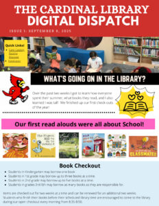 thumbnail of Cardinal Library Digital Dispatch Issue 1